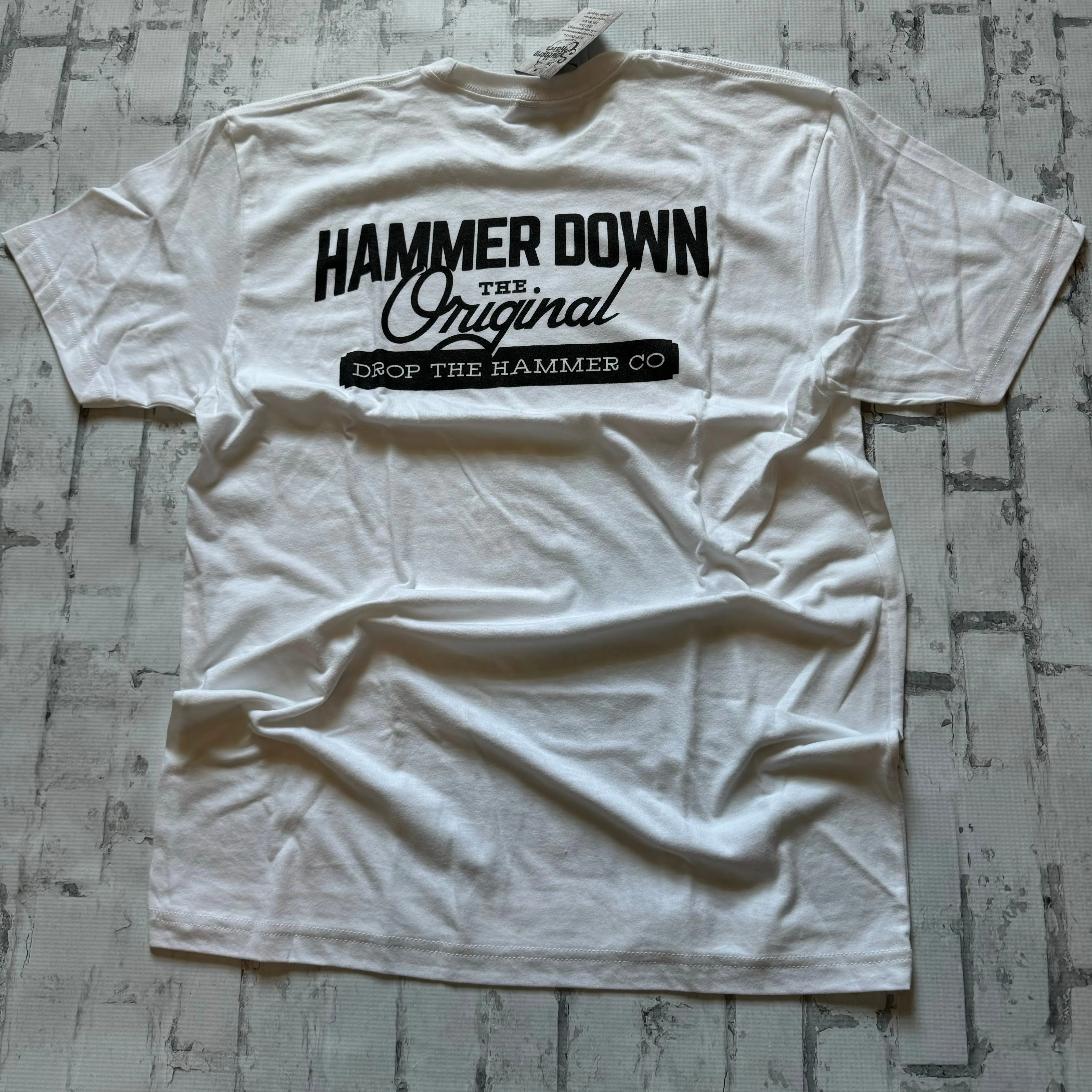 Hammer Down "OG DTH” Short Sleeve T-shirt - White (Copy)