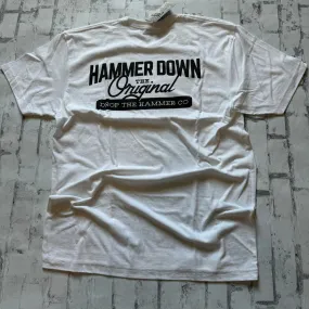 Hammer Down "OG DTH” Short Sleeve T-shirt - White (Copy)