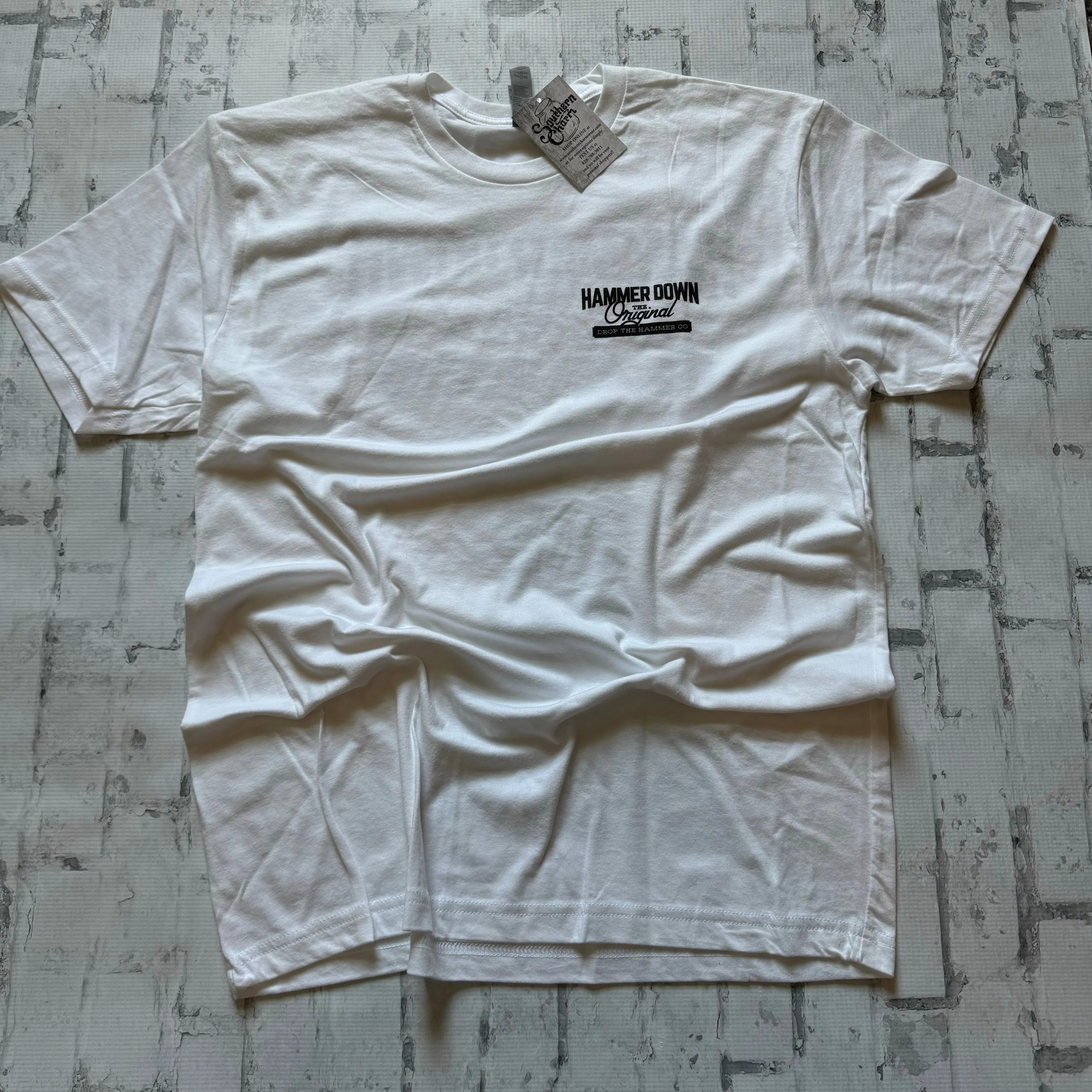 Hammer Down "OG DTH” Short Sleeve T-shirt - White (Copy)