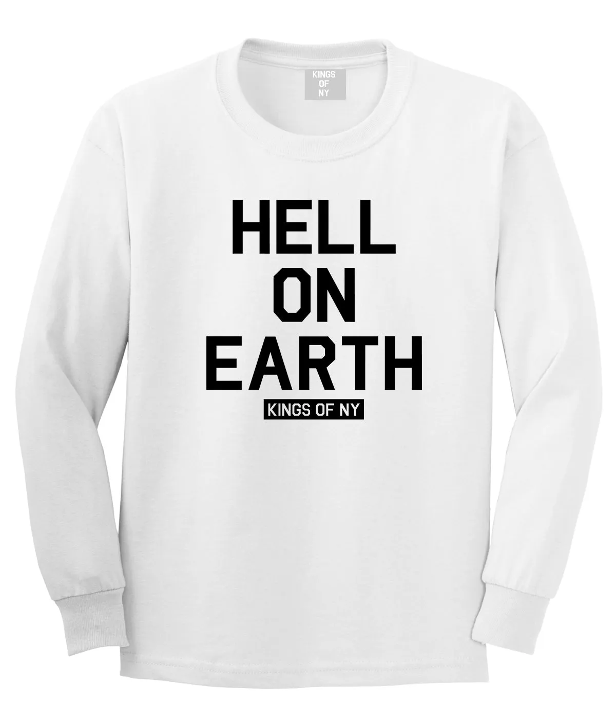 Hell On Earth Mobb Mens Long Sleeve T-Shirt