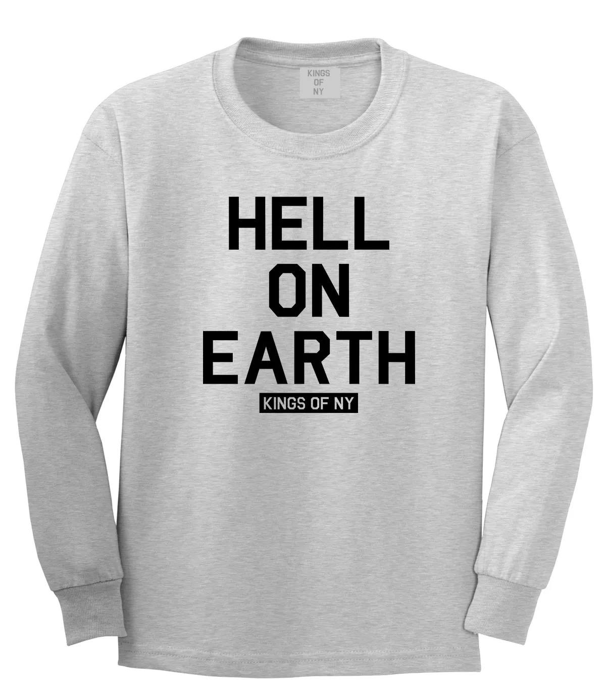 Hell On Earth Mobb Mens Long Sleeve T-Shirt