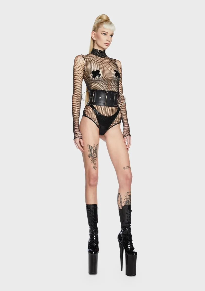 High Demand Sheer Bodysuit