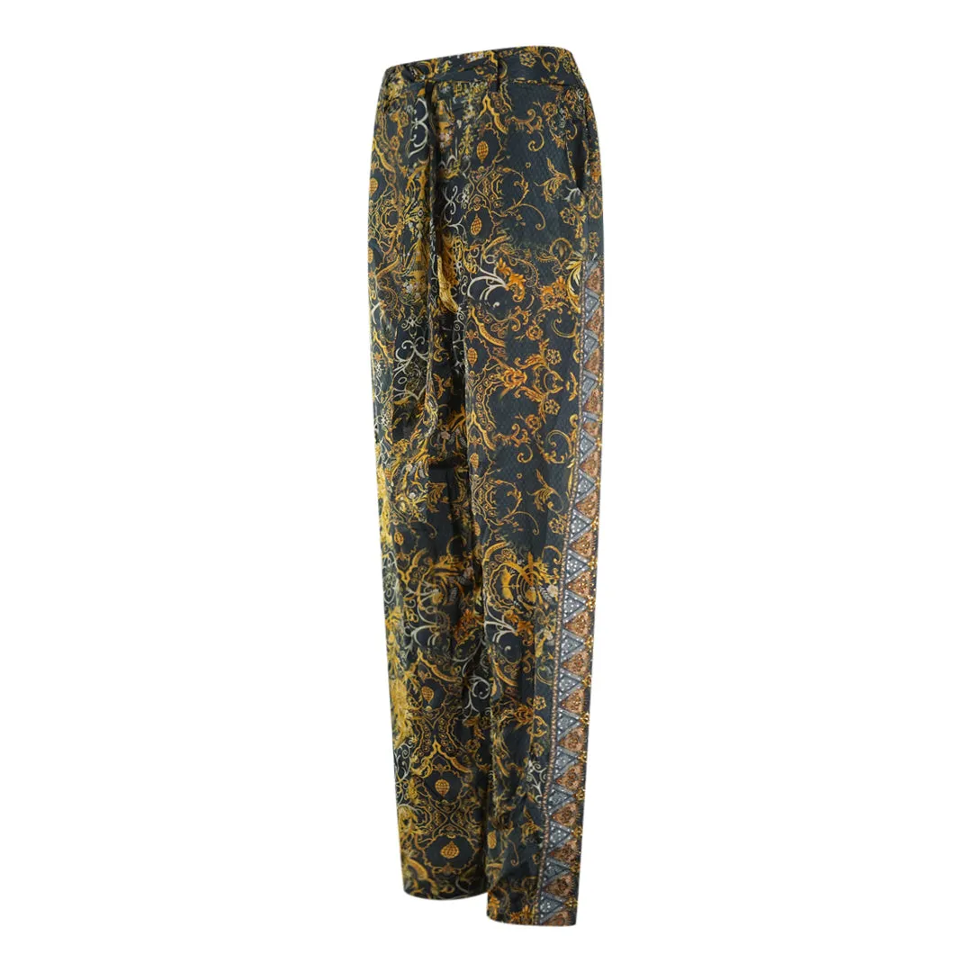 Inoa Valletta Collection 1825 Black Slouch Trousers