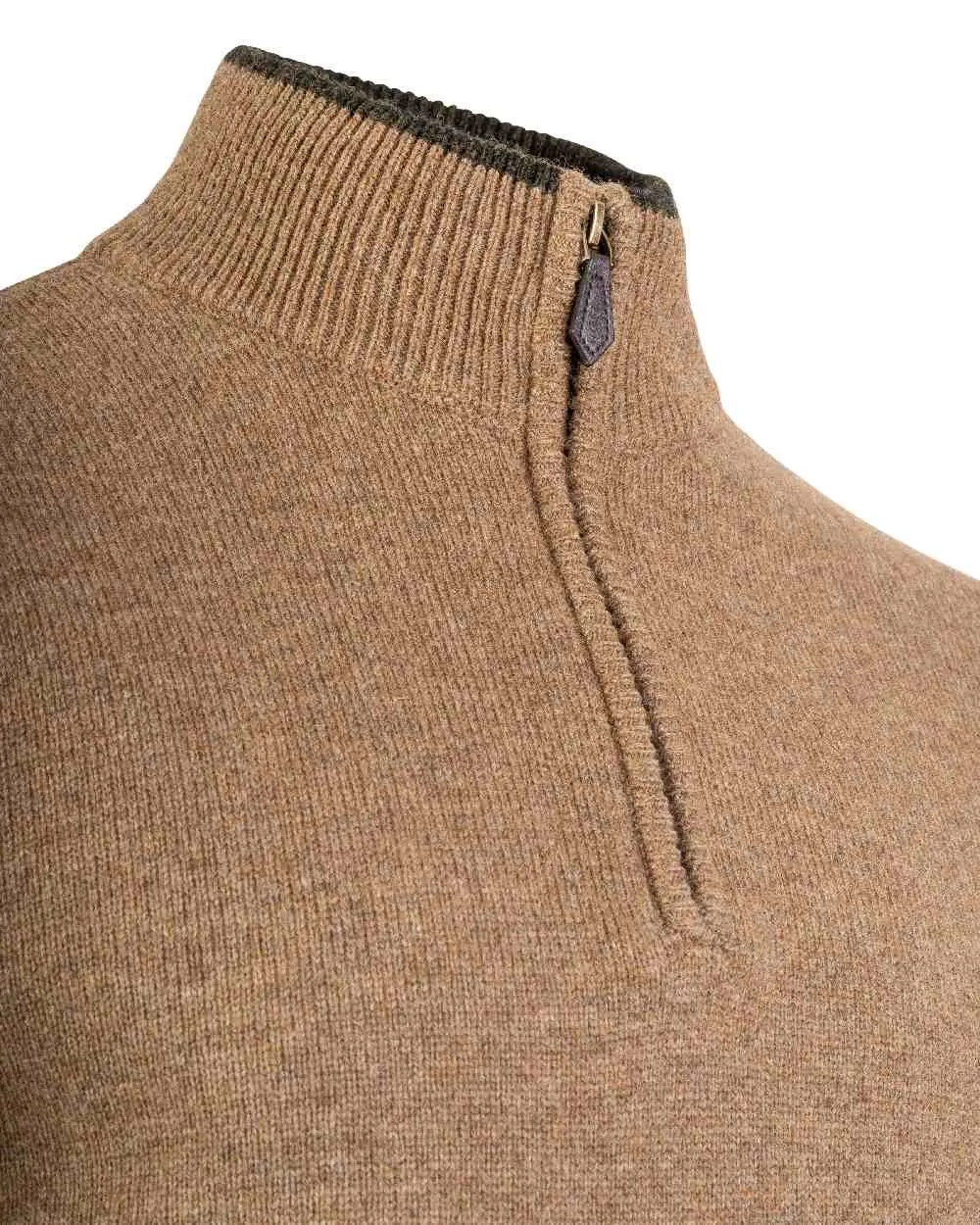 Jack Pyke Ashcombe Lambswool Zip Knit Pullover