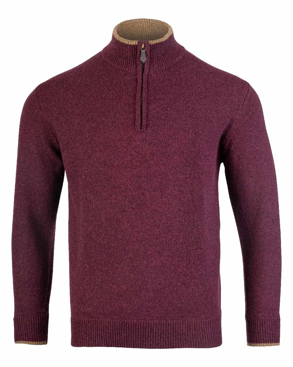 Jack Pyke Ashcombe Lambswool Zip Knit Pullover