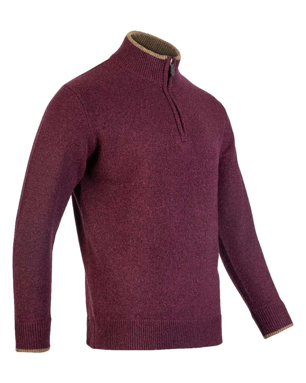 Jack Pyke Ashcombe Lambswool Zip Knit Pullover