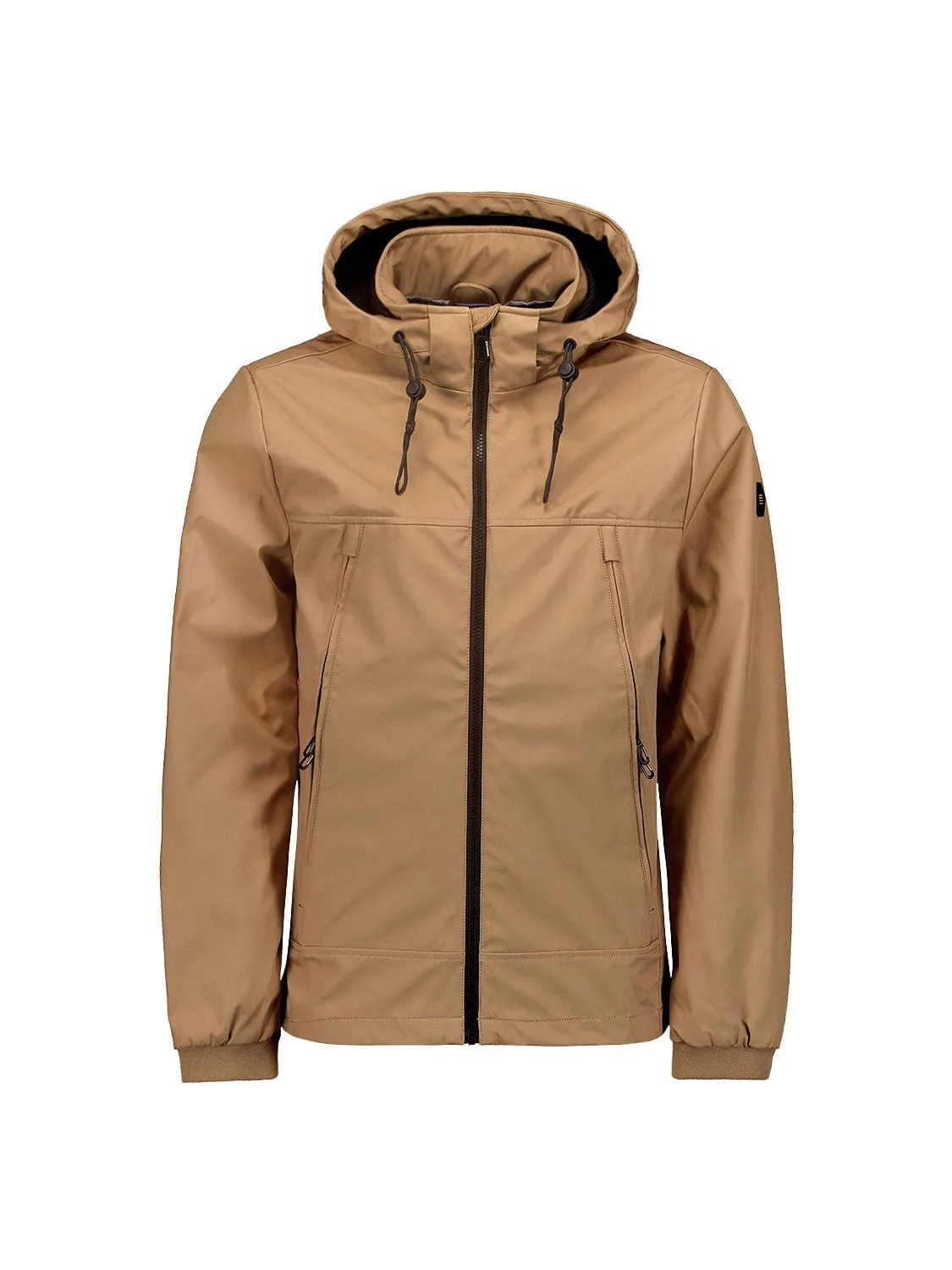 Jacket Mid Long Hooded | Desert