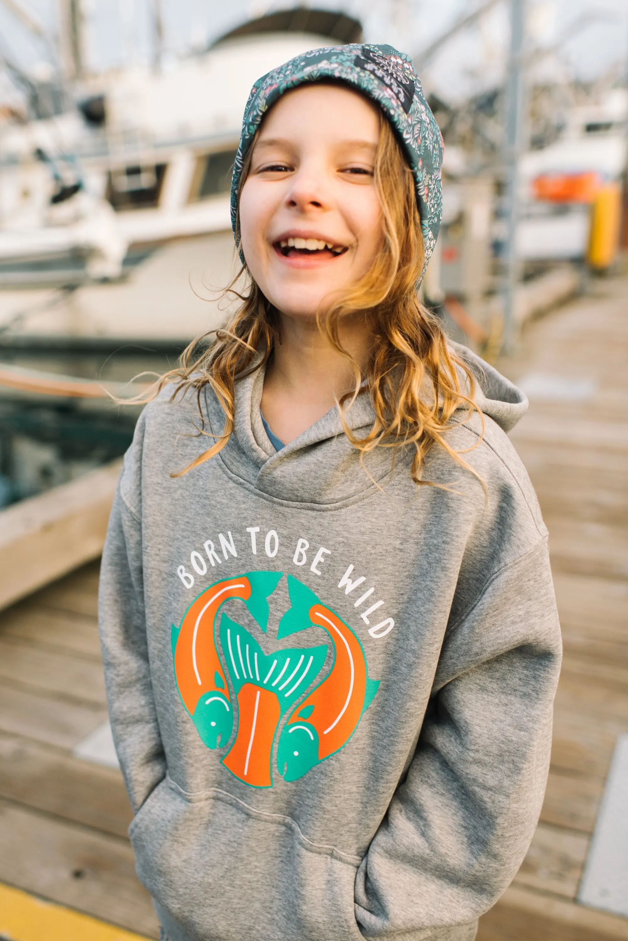 Kids Born To Be Wild Hoodie