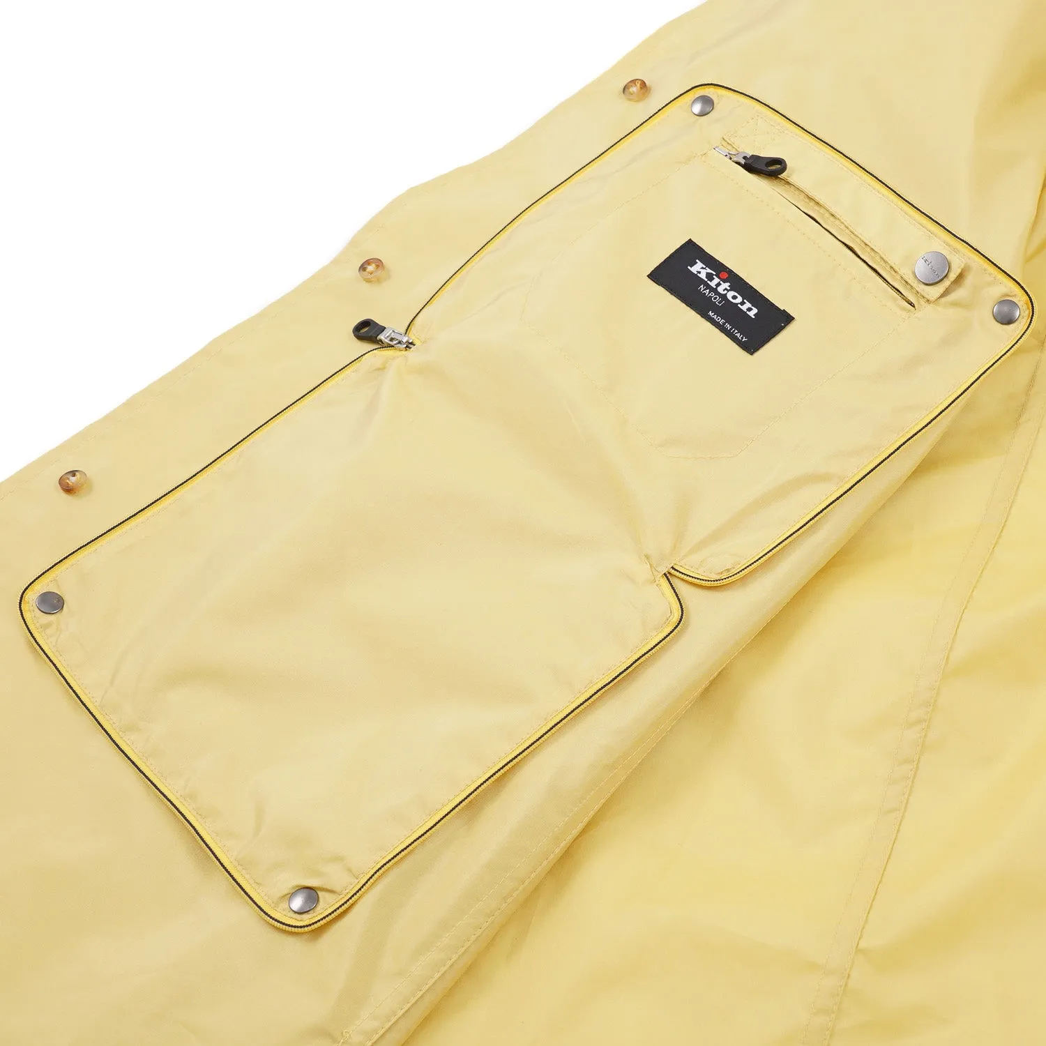 Kiton Lightweight Water-Repellent Rain Jacket