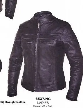 Ladies Lightweight Leather Jacket 6537.GO WJ Light