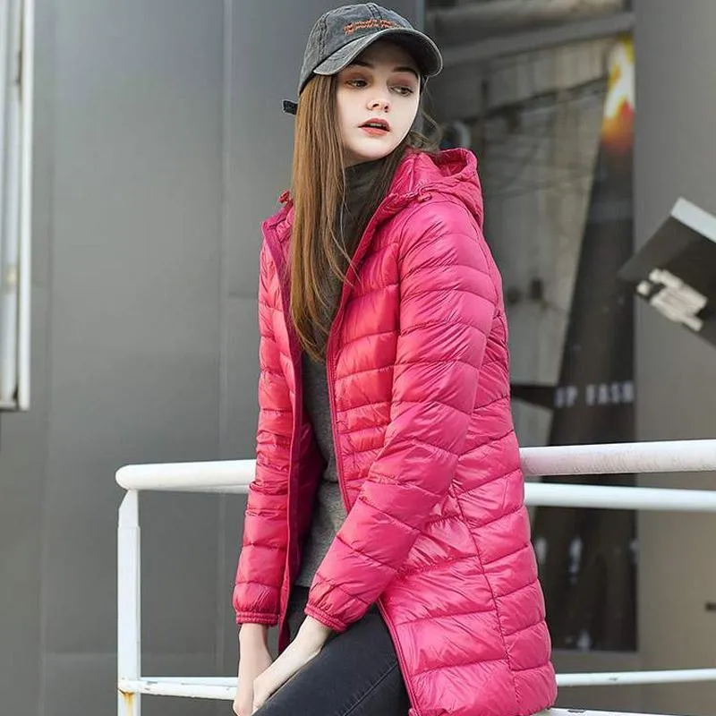 Lightweight Mid Length Jacket for Women