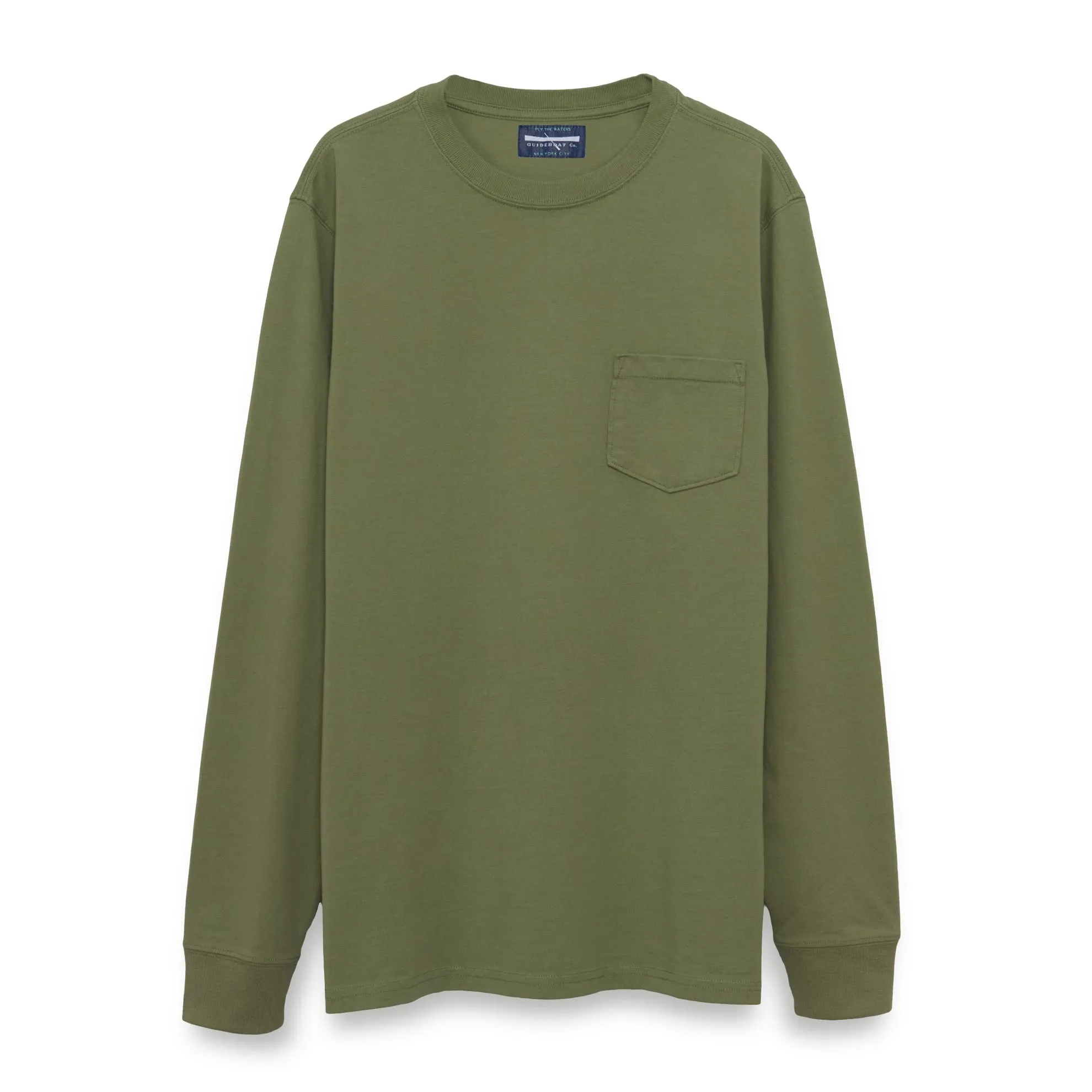 Long Sleeve Garment Dyed Tee