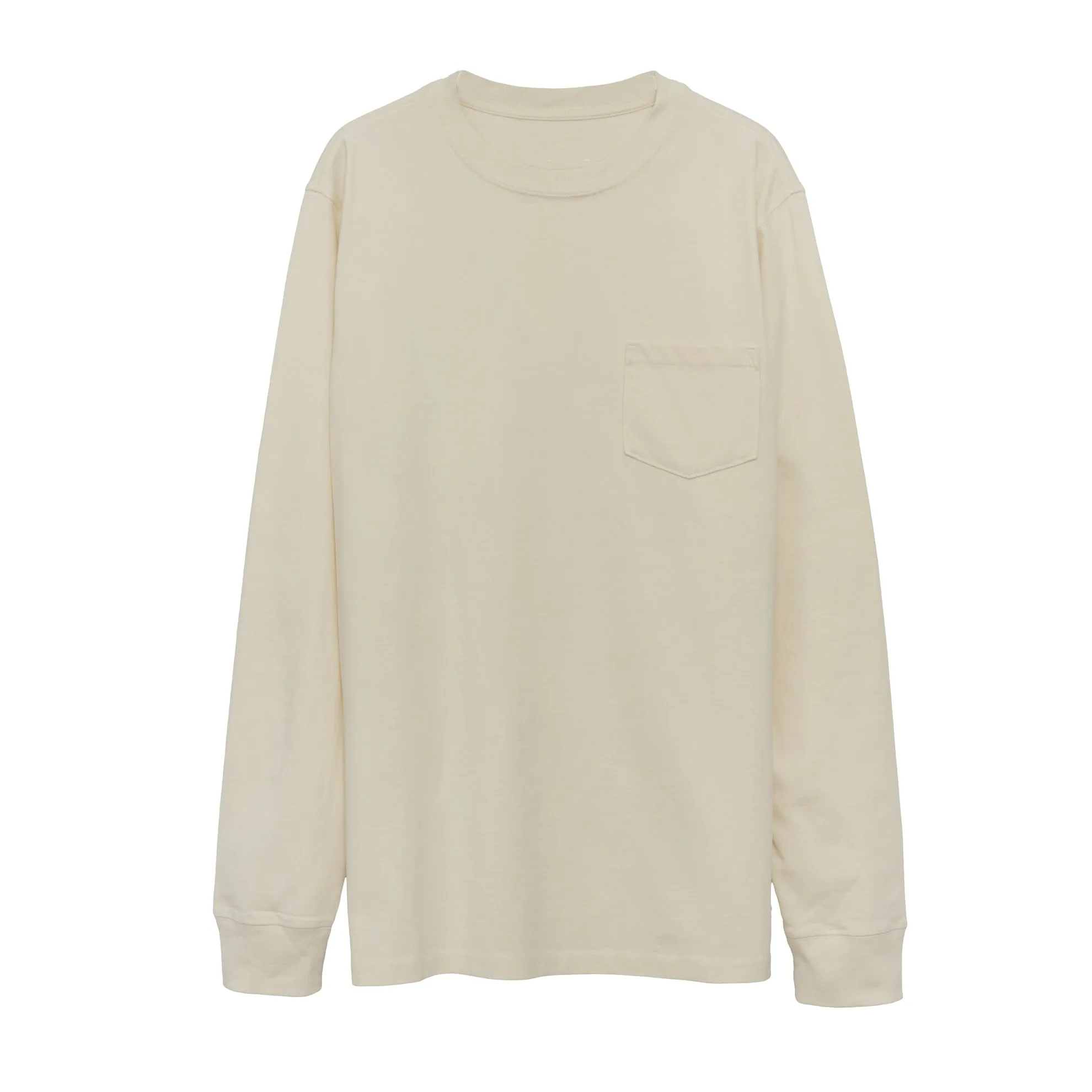 Long Sleeve Garment Dyed Tee