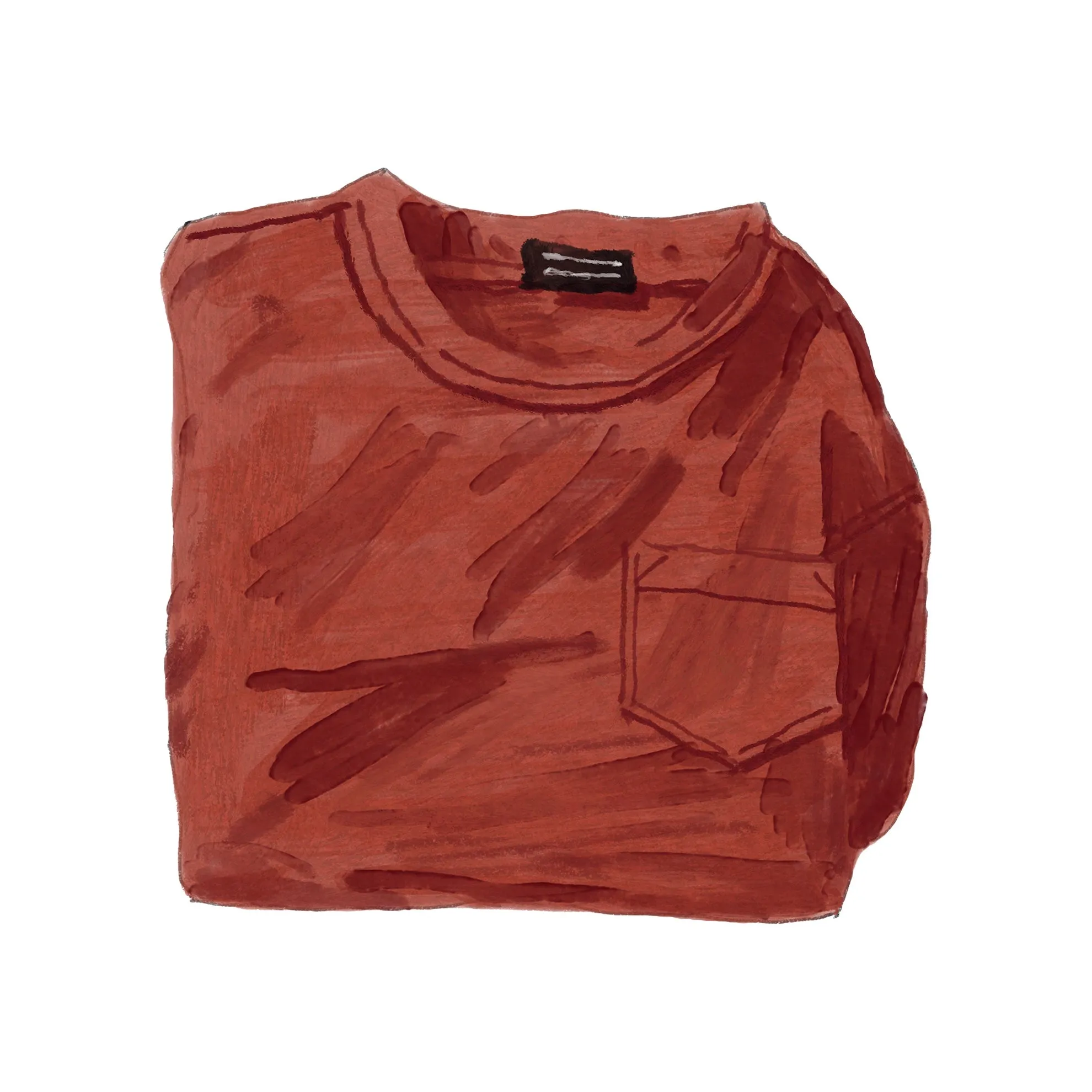 Long Sleeve Garment Dyed Tee