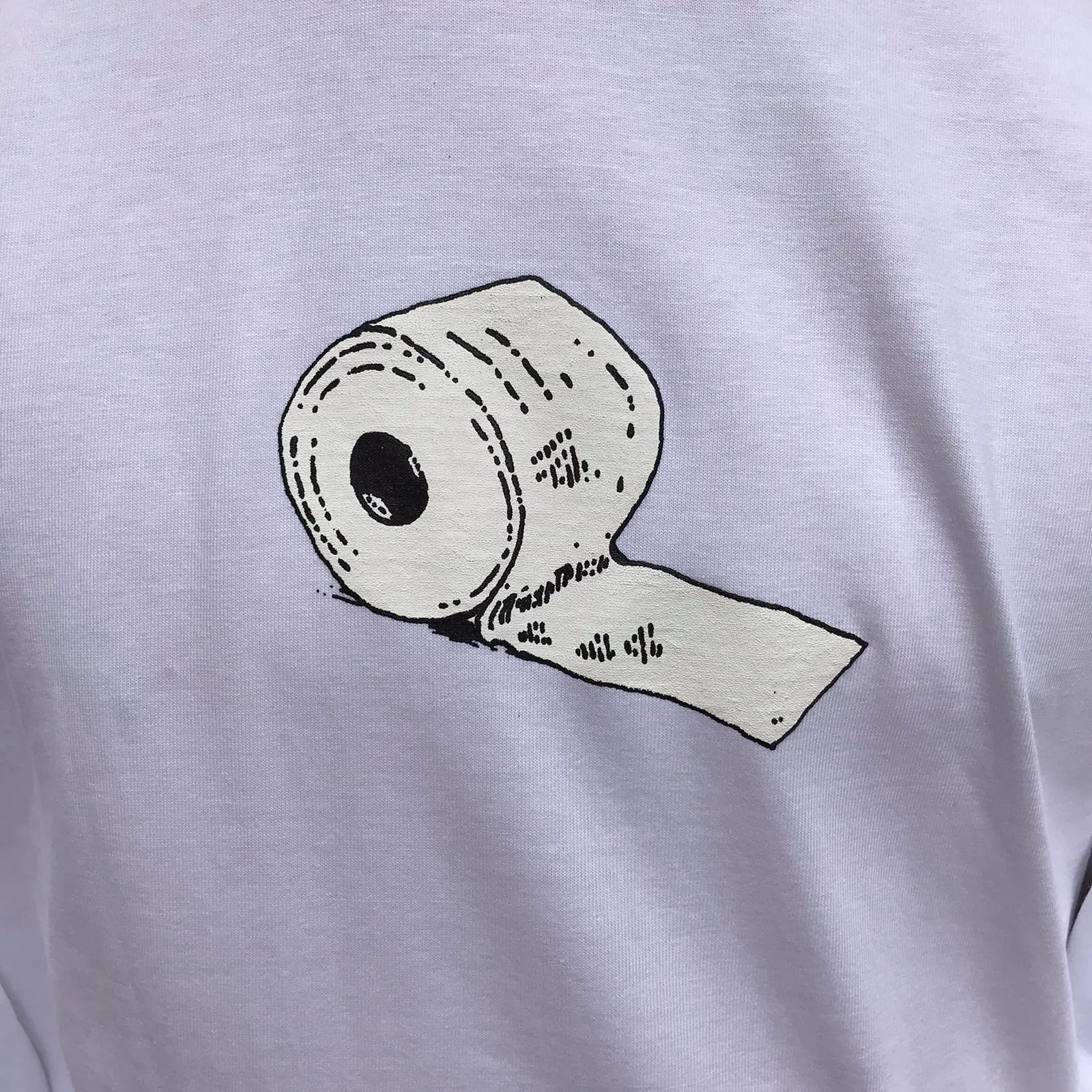 Lovenskate On Ya Bike Boris Long Sleeve T Shirt - White