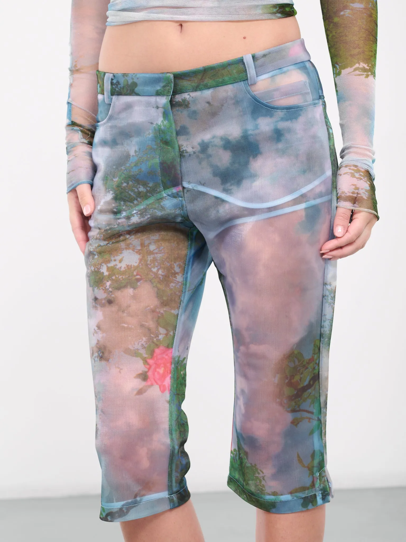 Lucid Viva Cropped Pants (23045400-LUCID-GARDEN-PRINT)