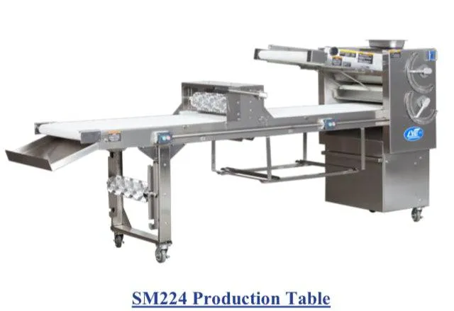 LVO SM224-6 Donut Production Table Sheeter Right To Left Production