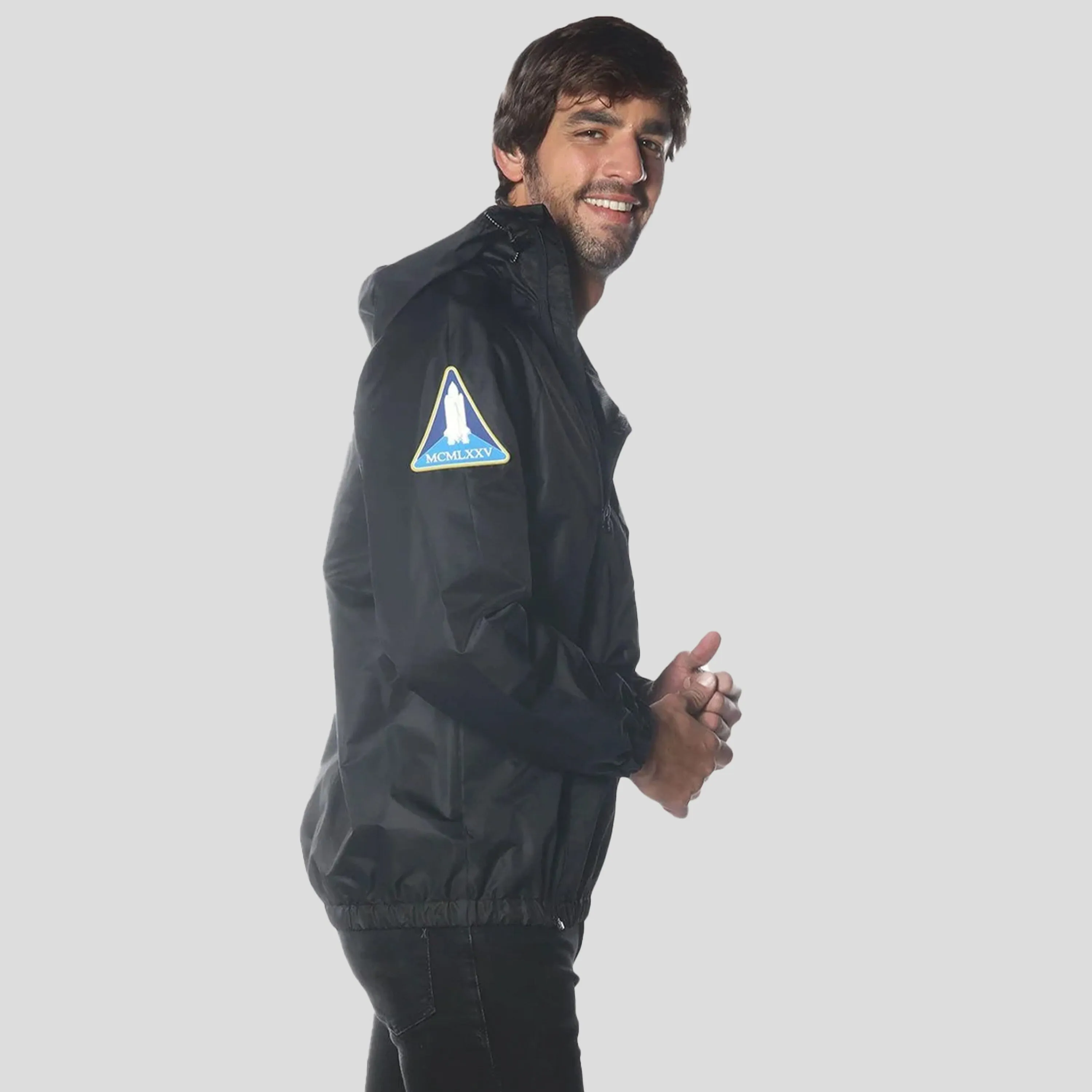 Men's Asymmetrical Windbreaker Jacket - FINAL SALE