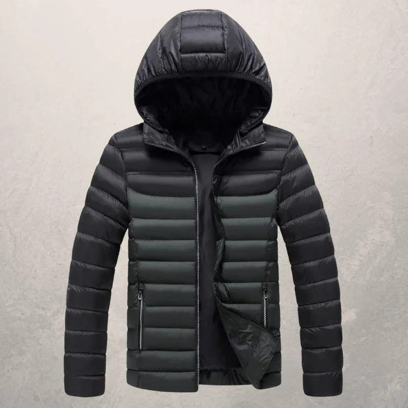 Men's Lightweight Hooded Cotton Jacket