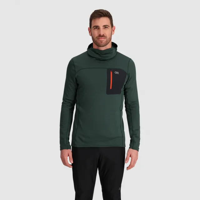 Men's Vigor Grid Fleece Pullover Hoodie