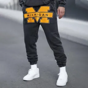 Michigan casual sports home street pants