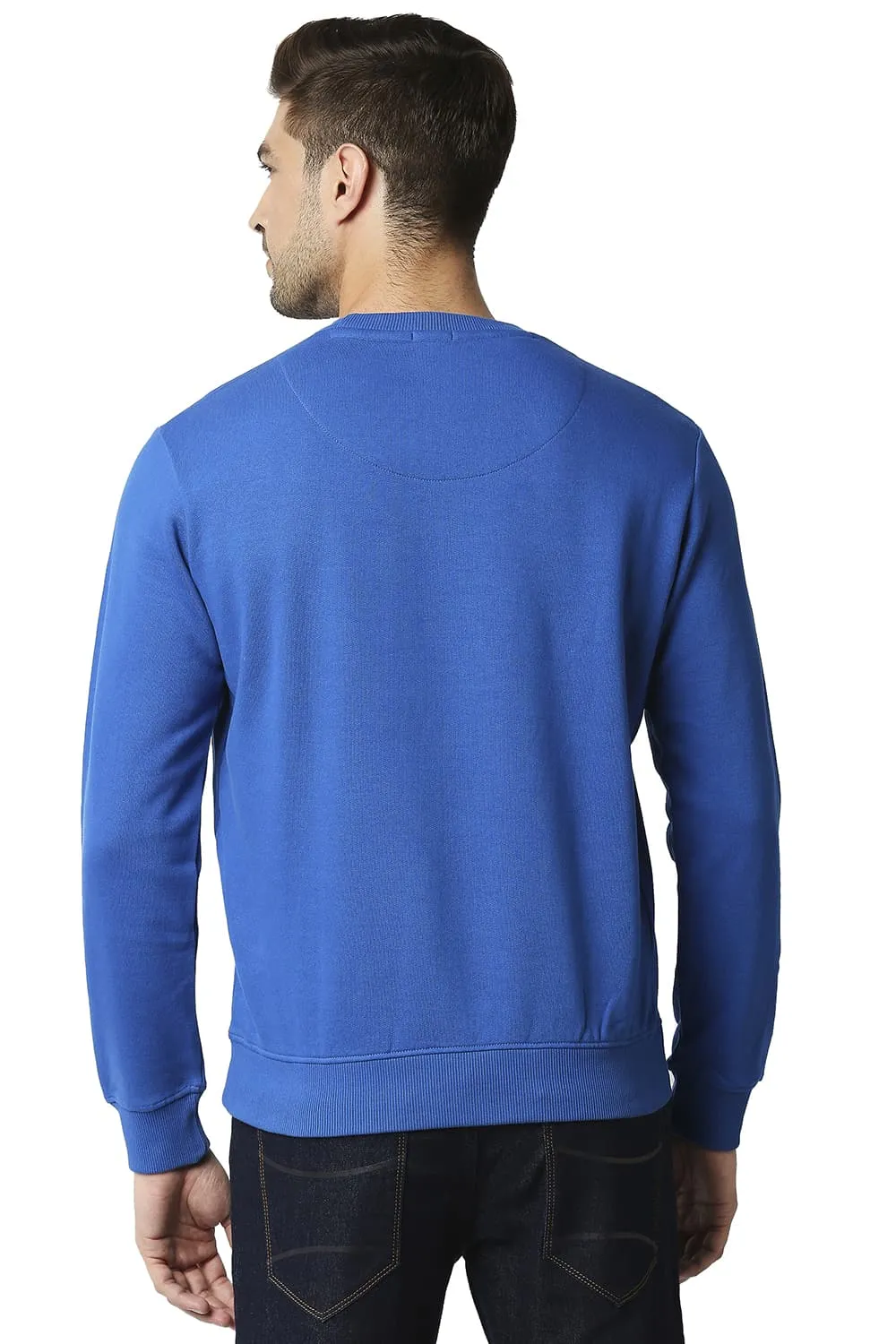 Muscle Fit Brushed Fleece Pullover Sweater