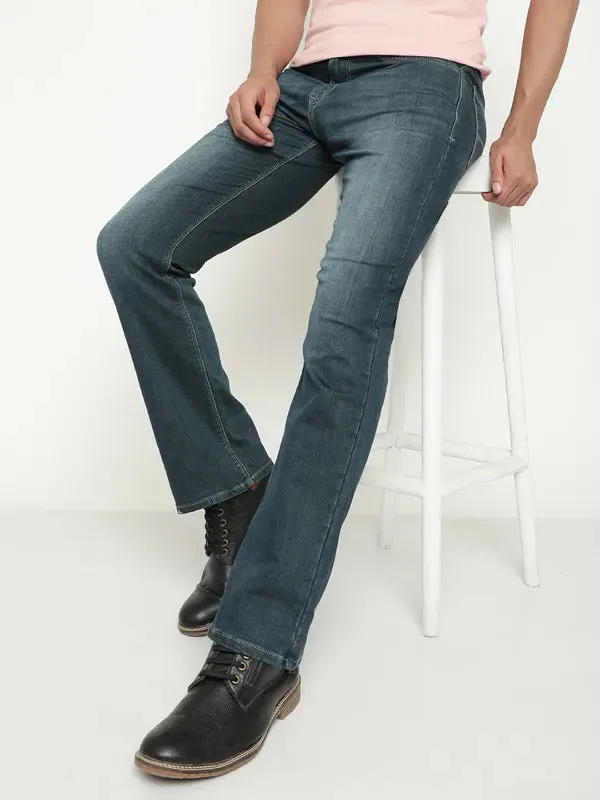 Octave Men Light Fade Mid-Rise Cotton Stretchable Jeans