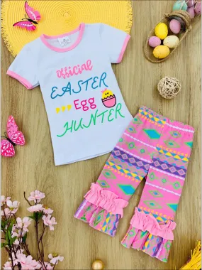 Official Easter Egg Hunter Ruffle Legging Set