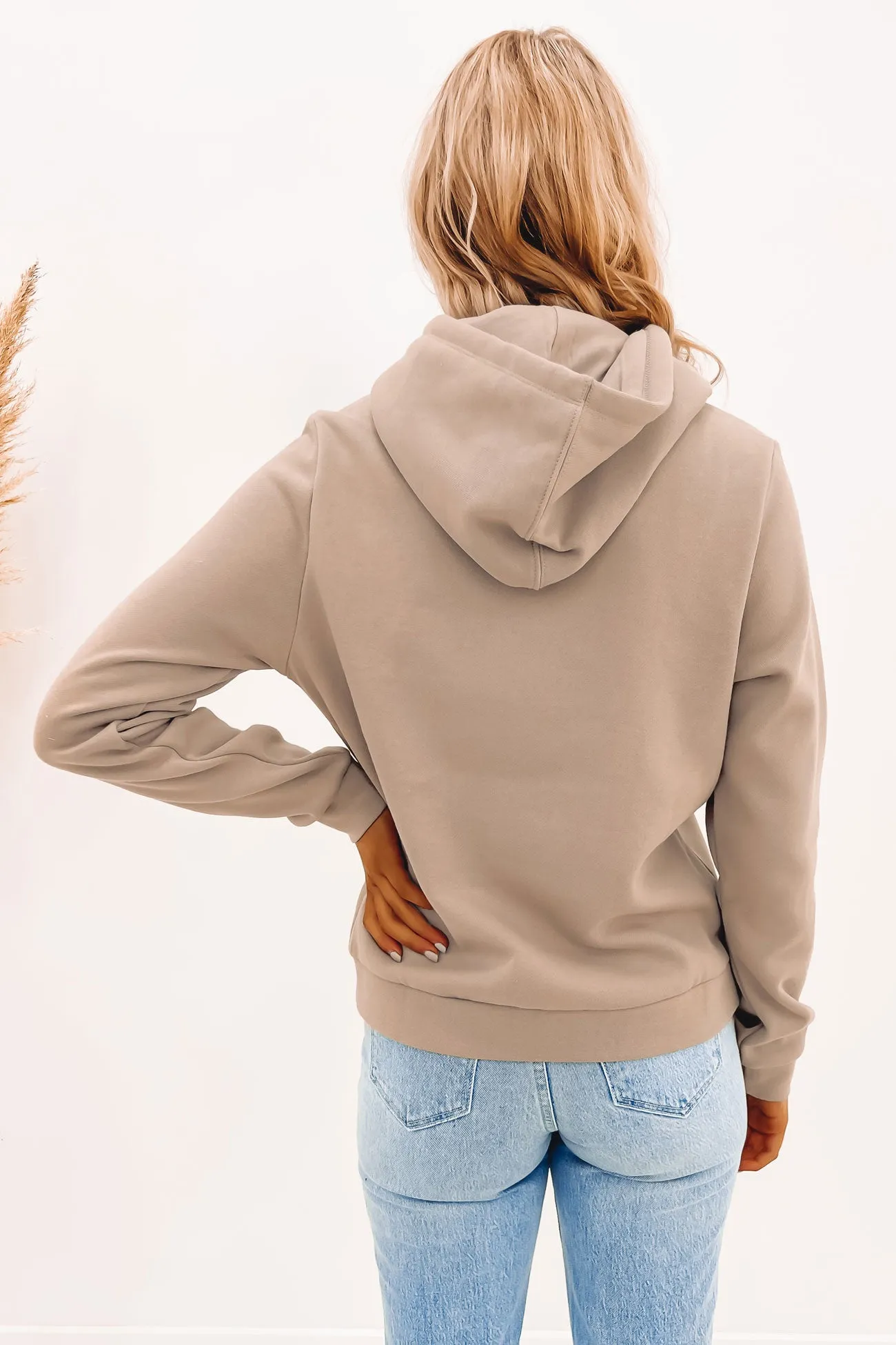 One And Only Seasonal Hoodie Simply Taupe