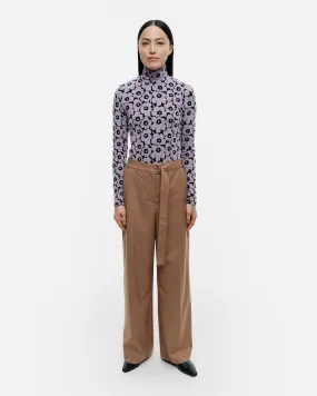 Palmetti Solid Wool Mix Trousers