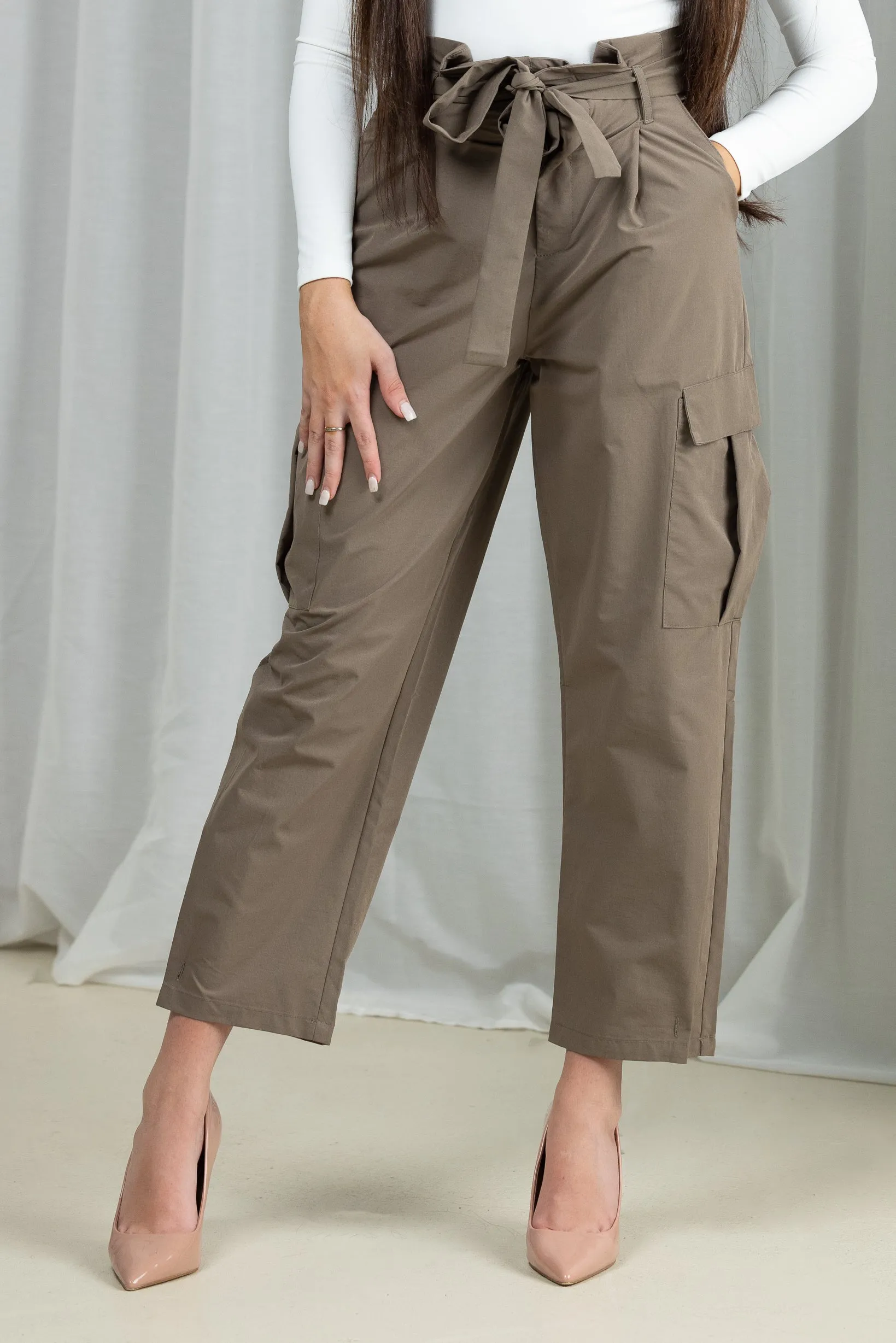 Paperbag Cargo Pants