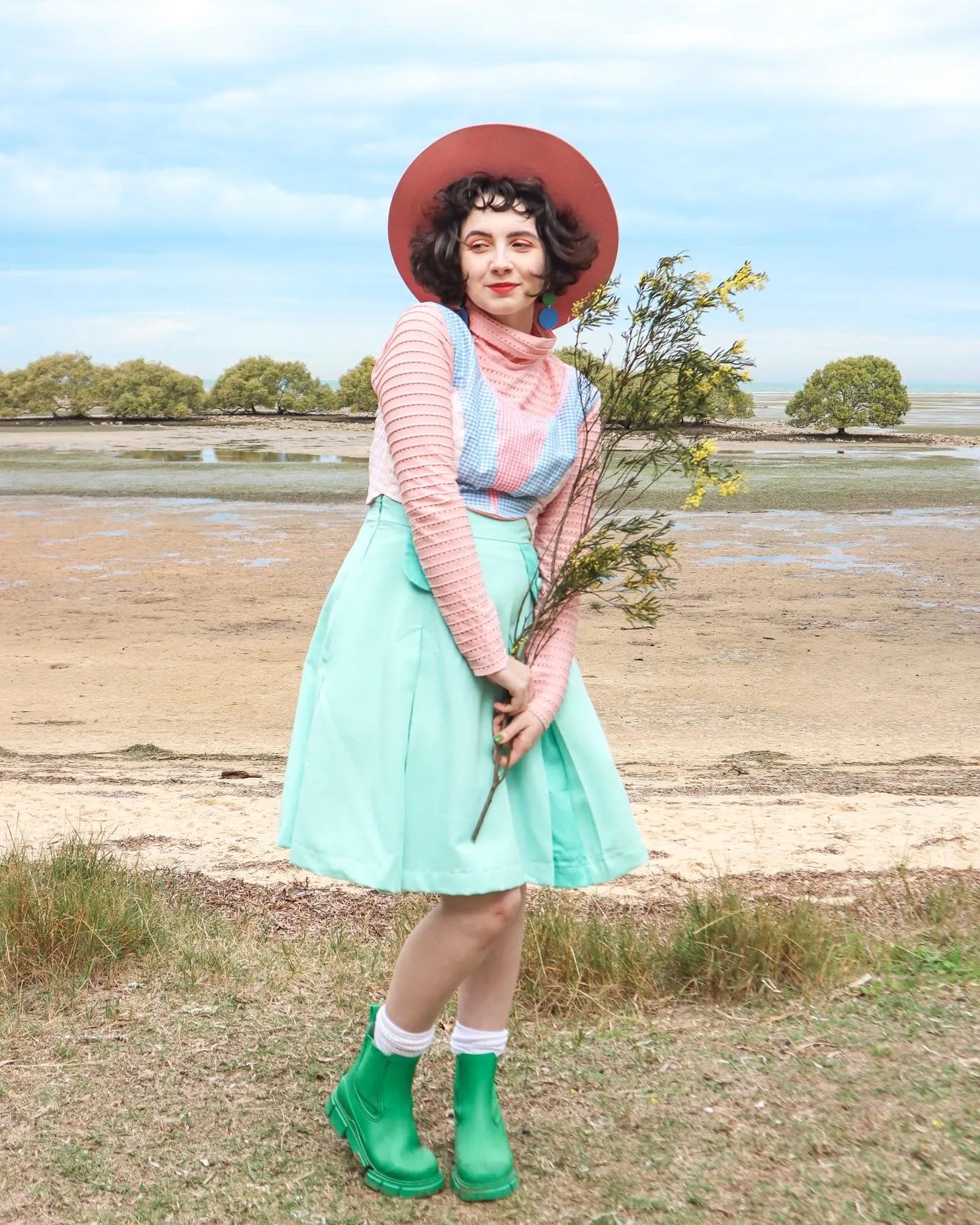 Pastel Pink Turtleneck