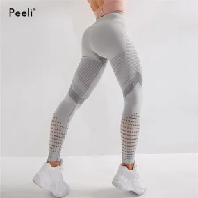 Peeli High Waist Seamless Leggings Yoga Pants