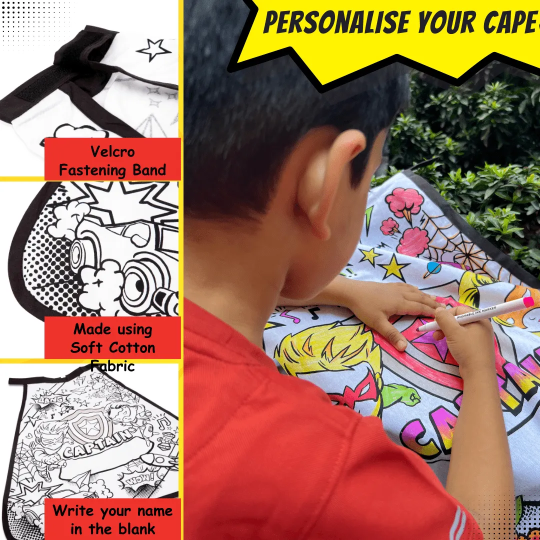 PepPlay My Superhero Cape (An Imaginative Play Kit)