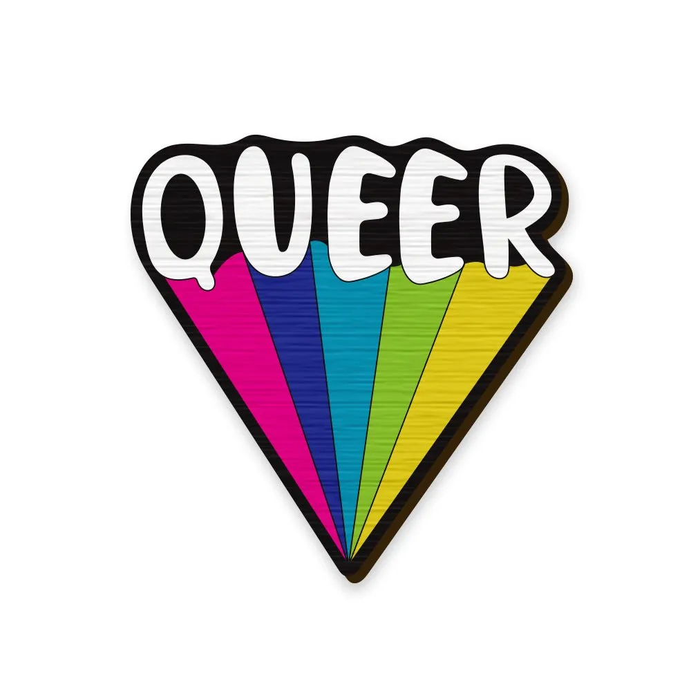 Queer Rainbow Pin