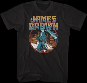 Retro Kneel James Brown T-Shirt