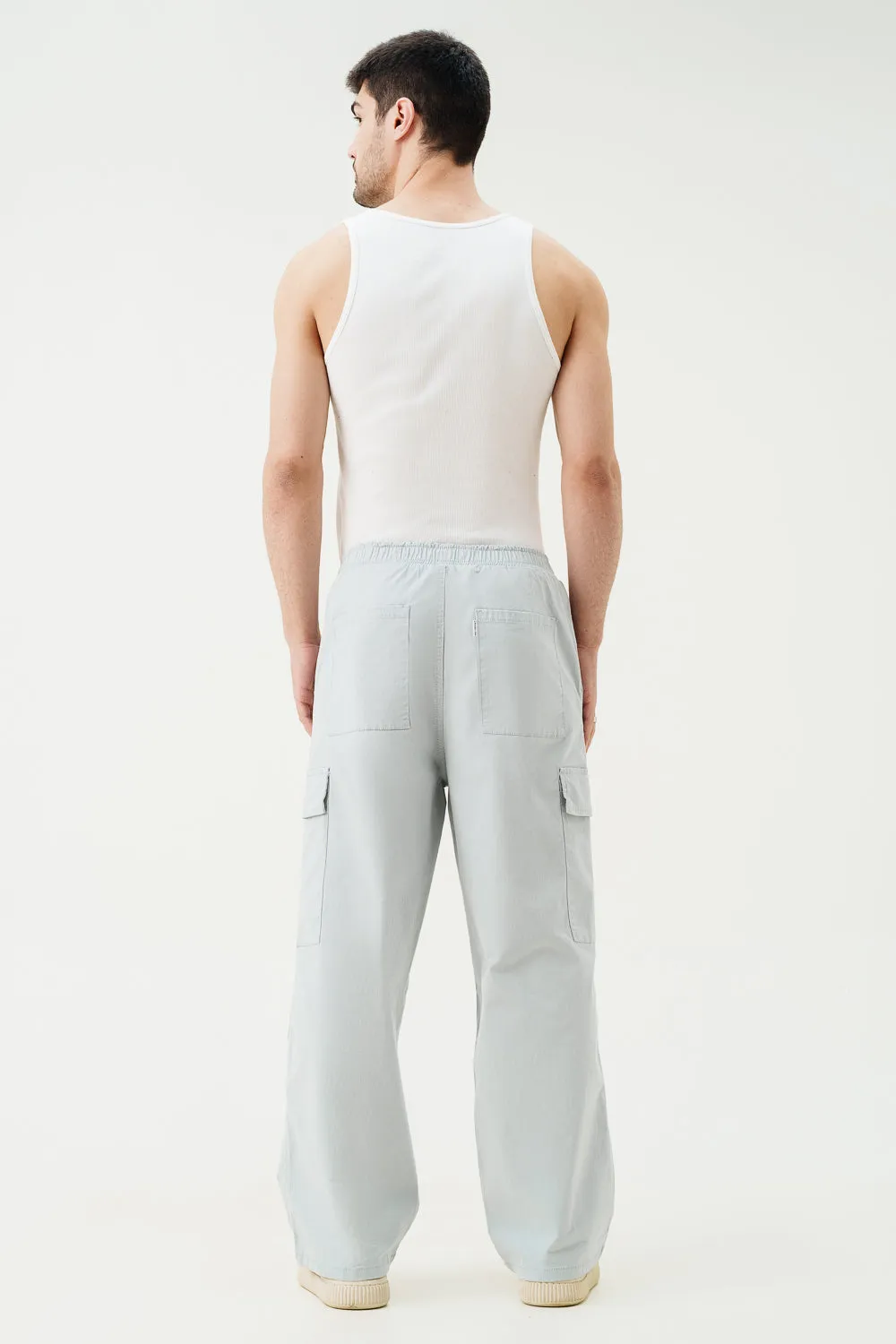 Snowbound Blue Men's Twill Cargo Pants