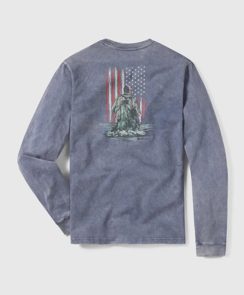 Southern Shirt Co - Birdshot USA Long Sleeve Tee