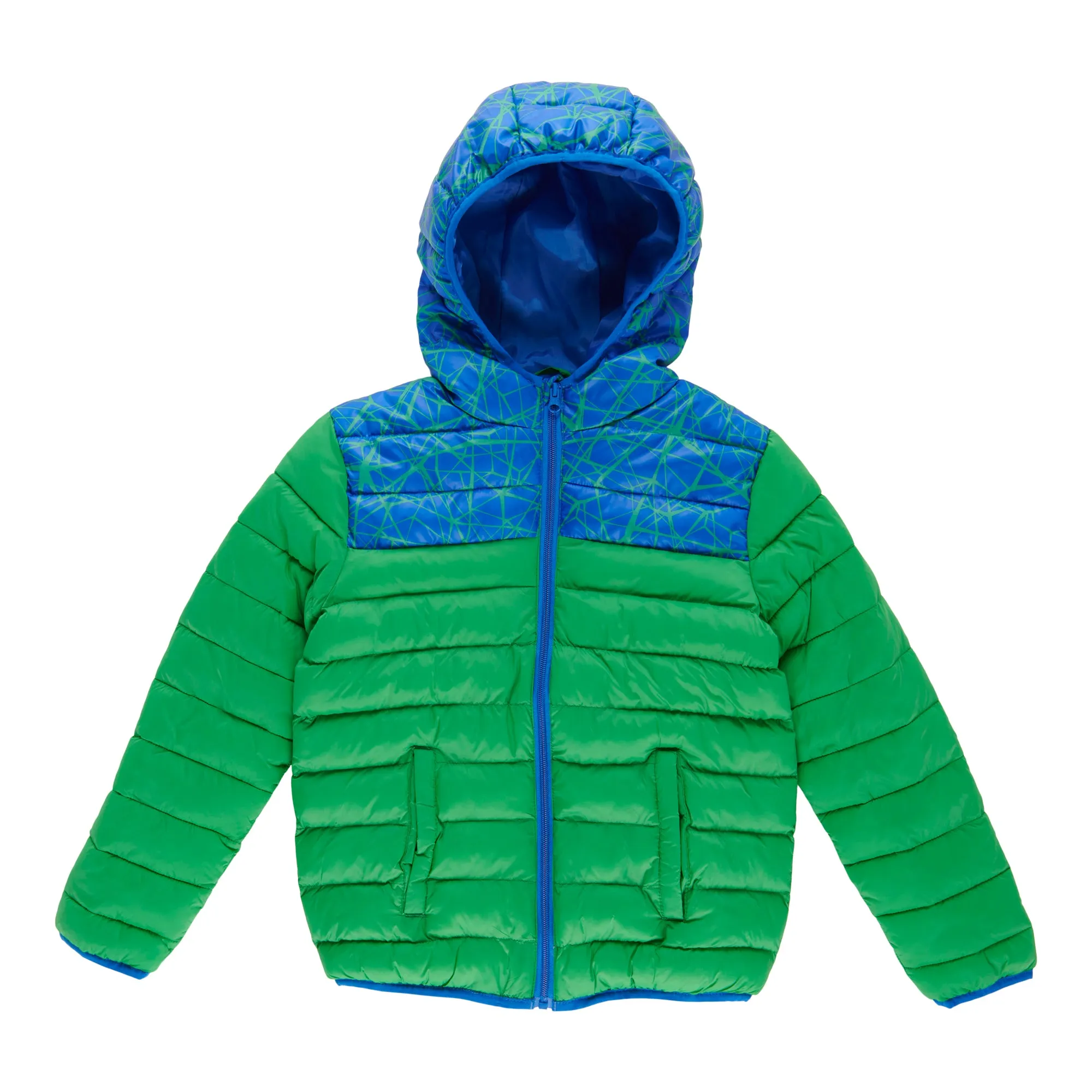 SURVIVAL GEAR Boy's Hooded Puffer Jacket