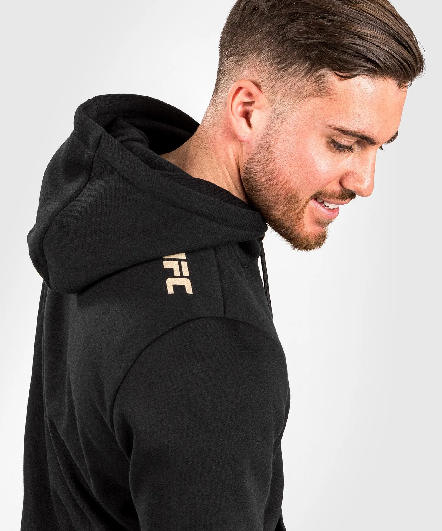 UFC Adrenaline by Venum Fight Week Men’s Pullover Hoodie - Black