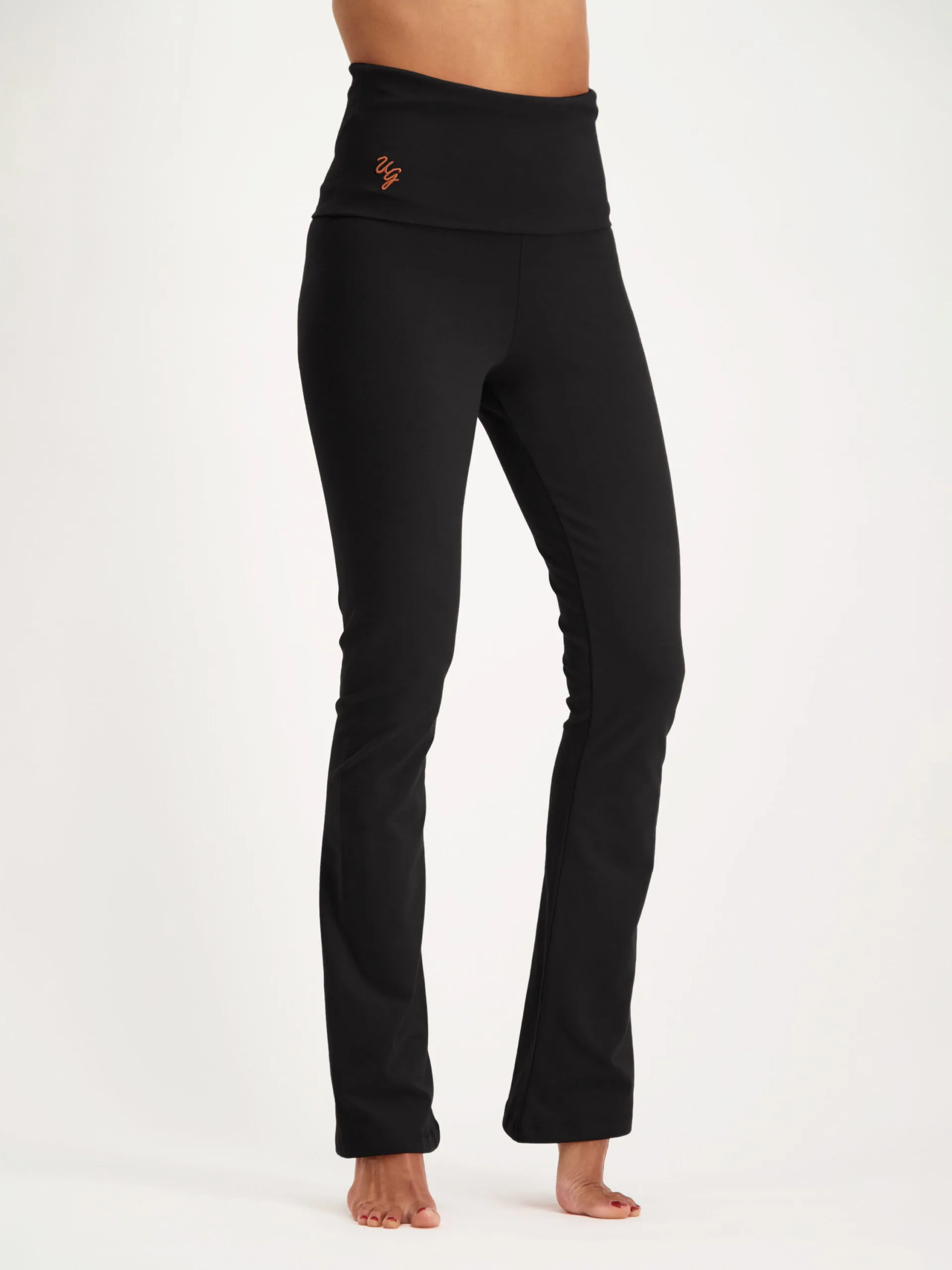 Urban Goddess Pranafied Flared Yoga Pants - Onyx Black