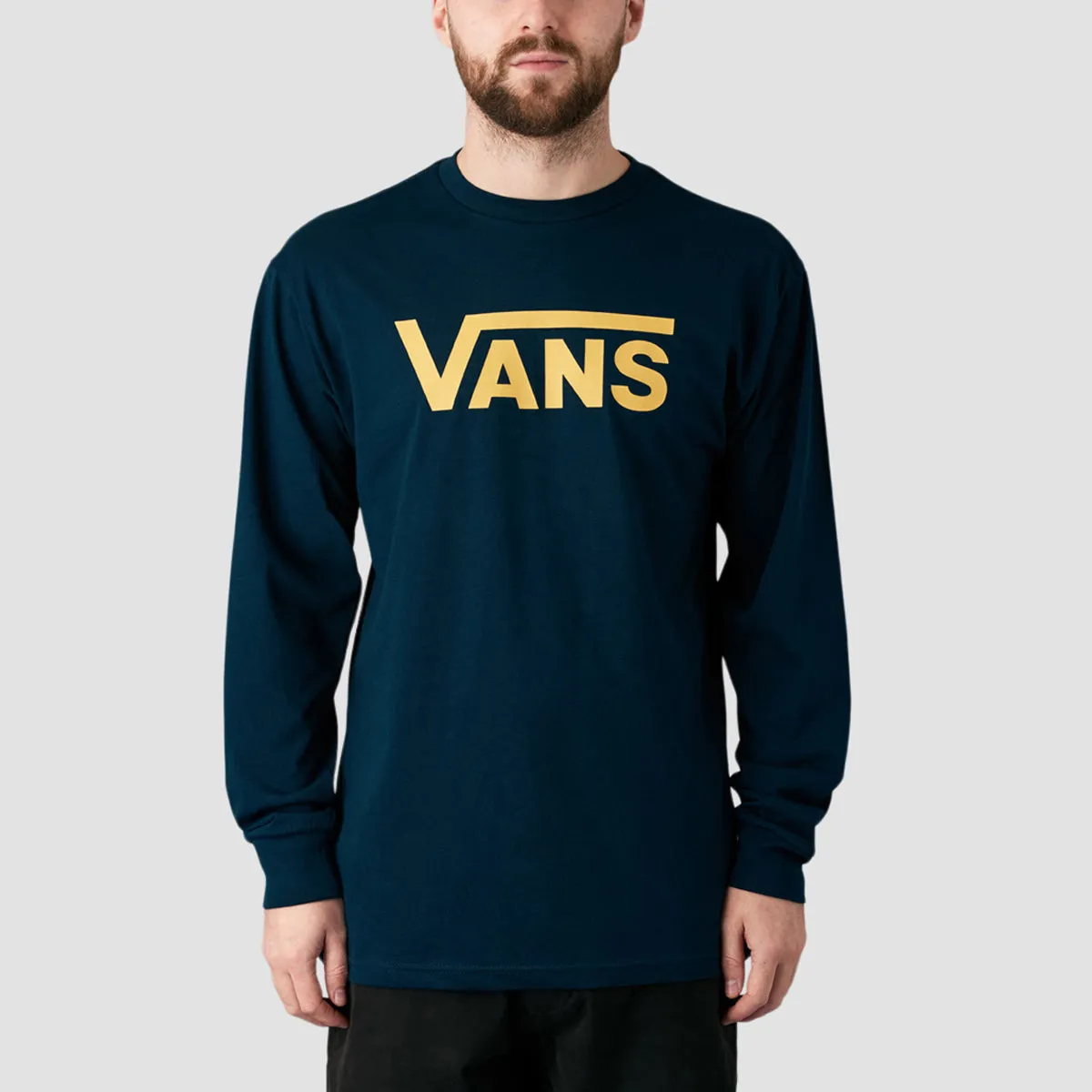 Vans Classic longsleeve T-Shirt Navy/Ochre