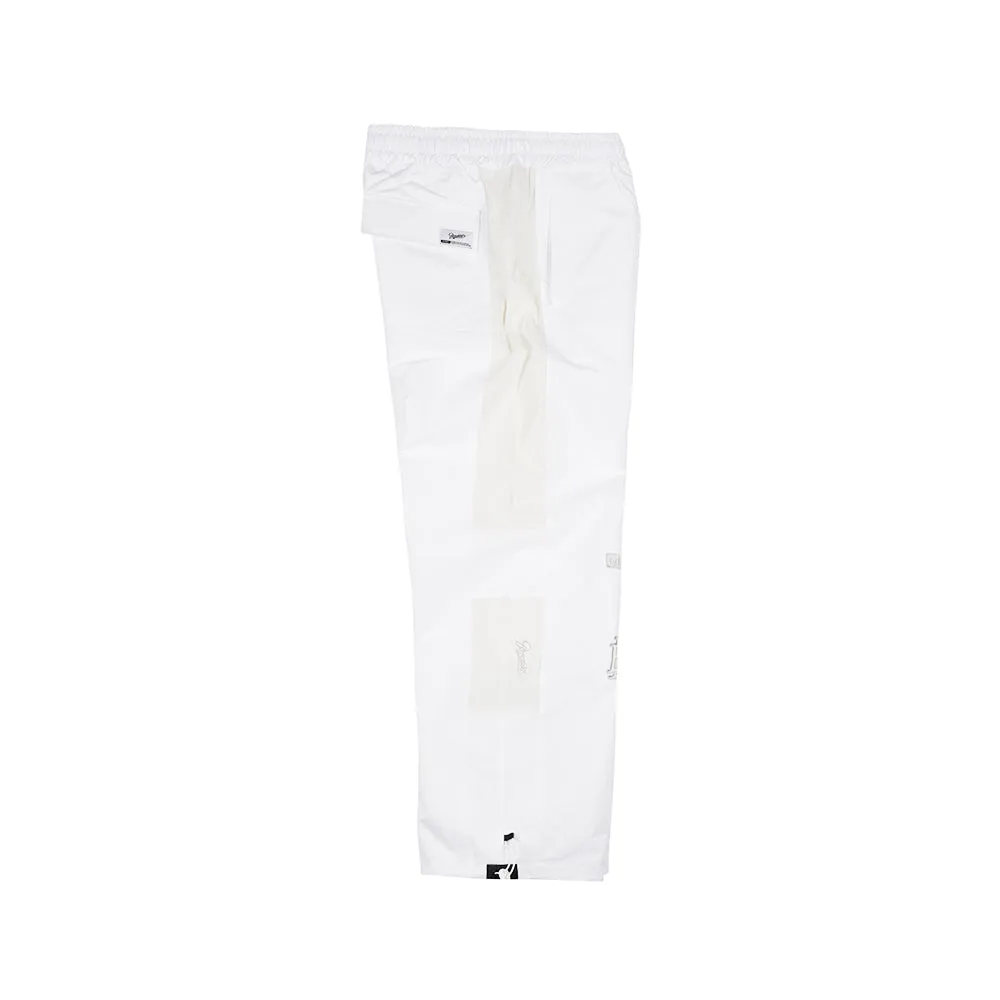 WD FUTURE REFLECTIVE TRACK PANTS WHITE