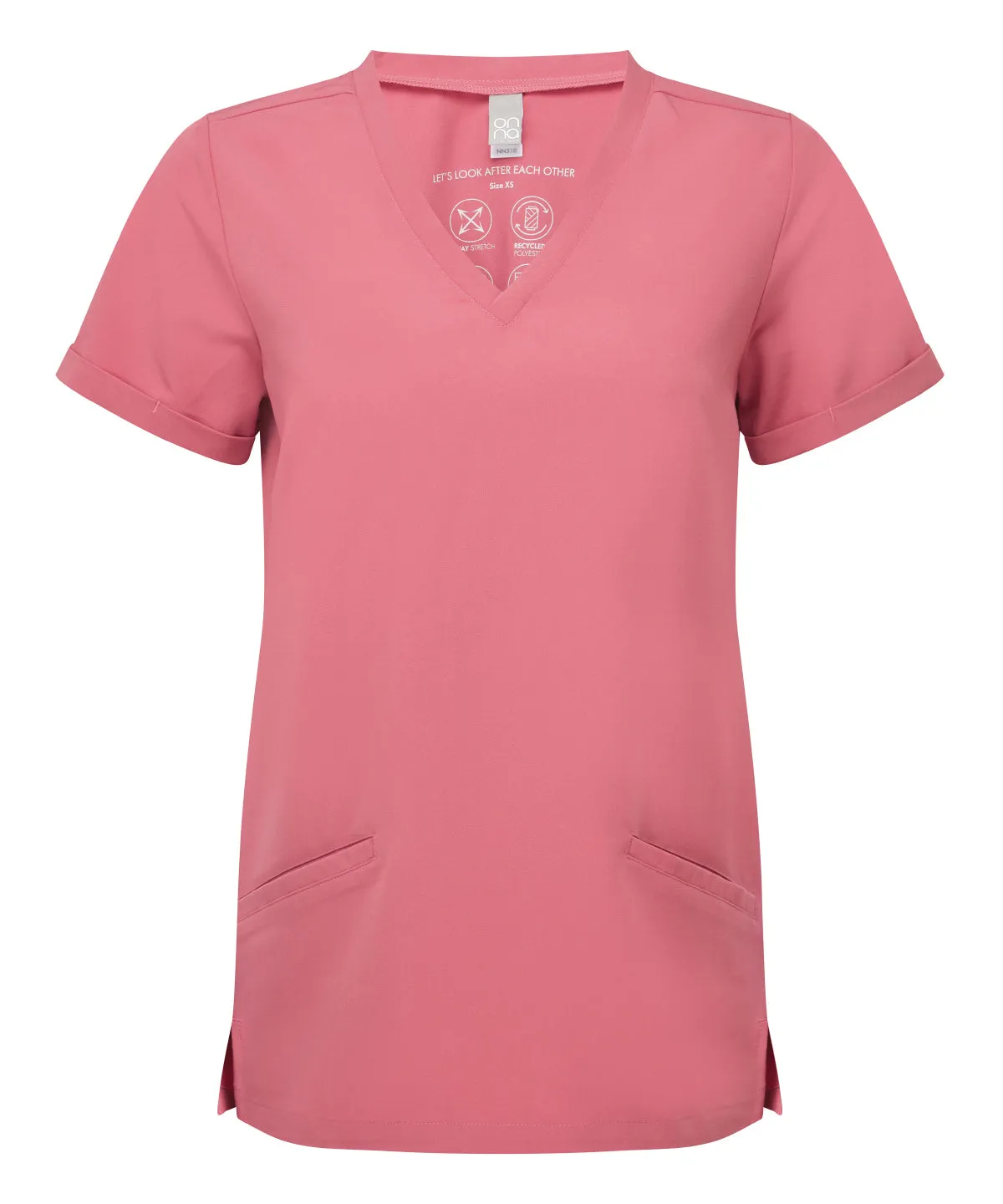 Womens Invincible Onna-stretch tunic | Calm Pink