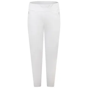 Womens Lea Pull-On Trousers Light Grey Melange - AW23