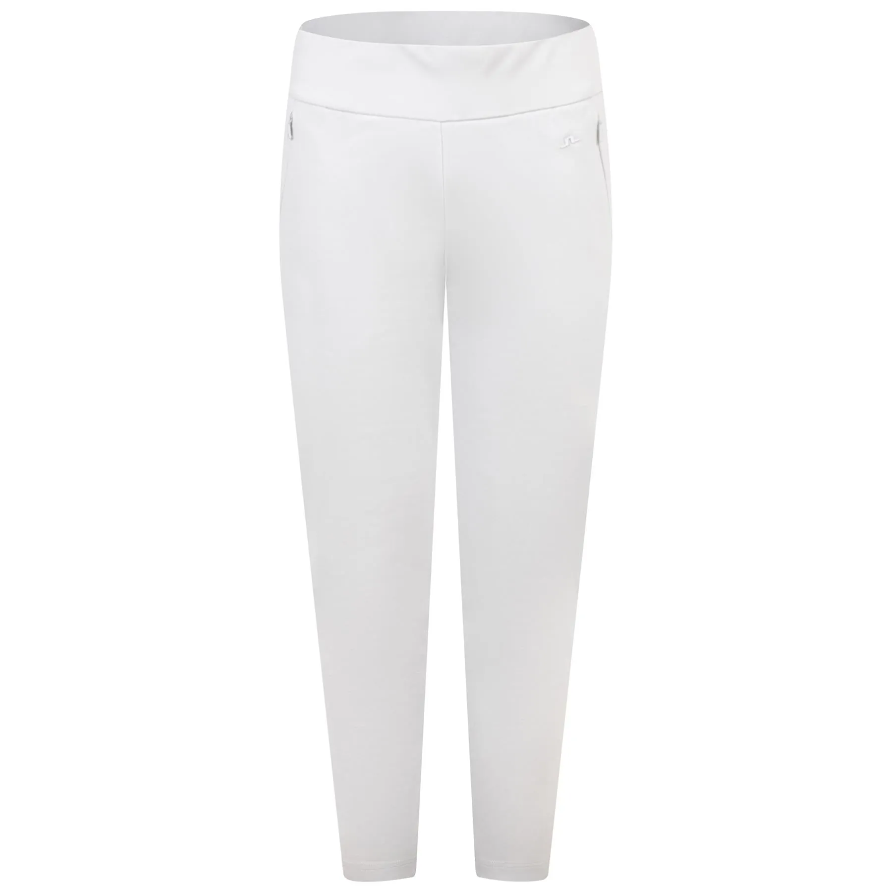 Womens Lea Pull-On Trousers Light Grey Melange - AW23