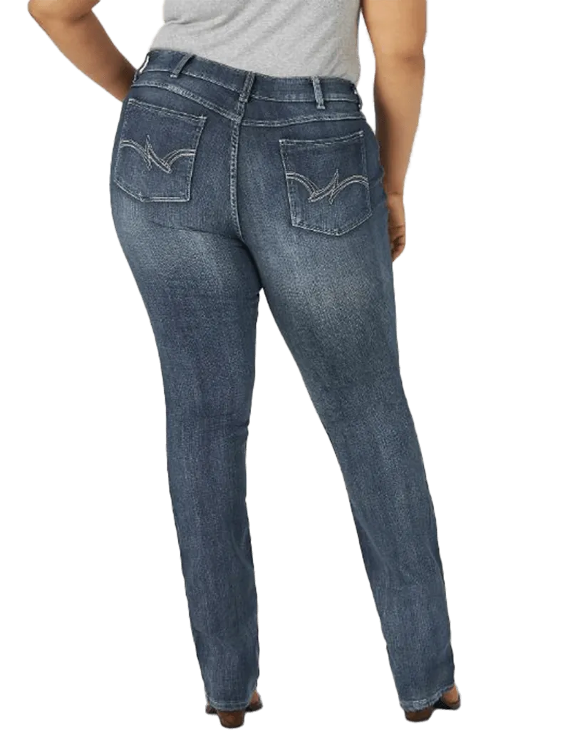 Wrangler Women's Straight Leg Jean (Plus)