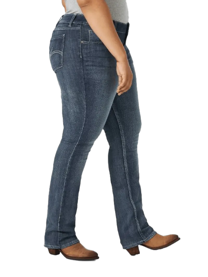 Wrangler Women's Straight Leg Jean (Plus)